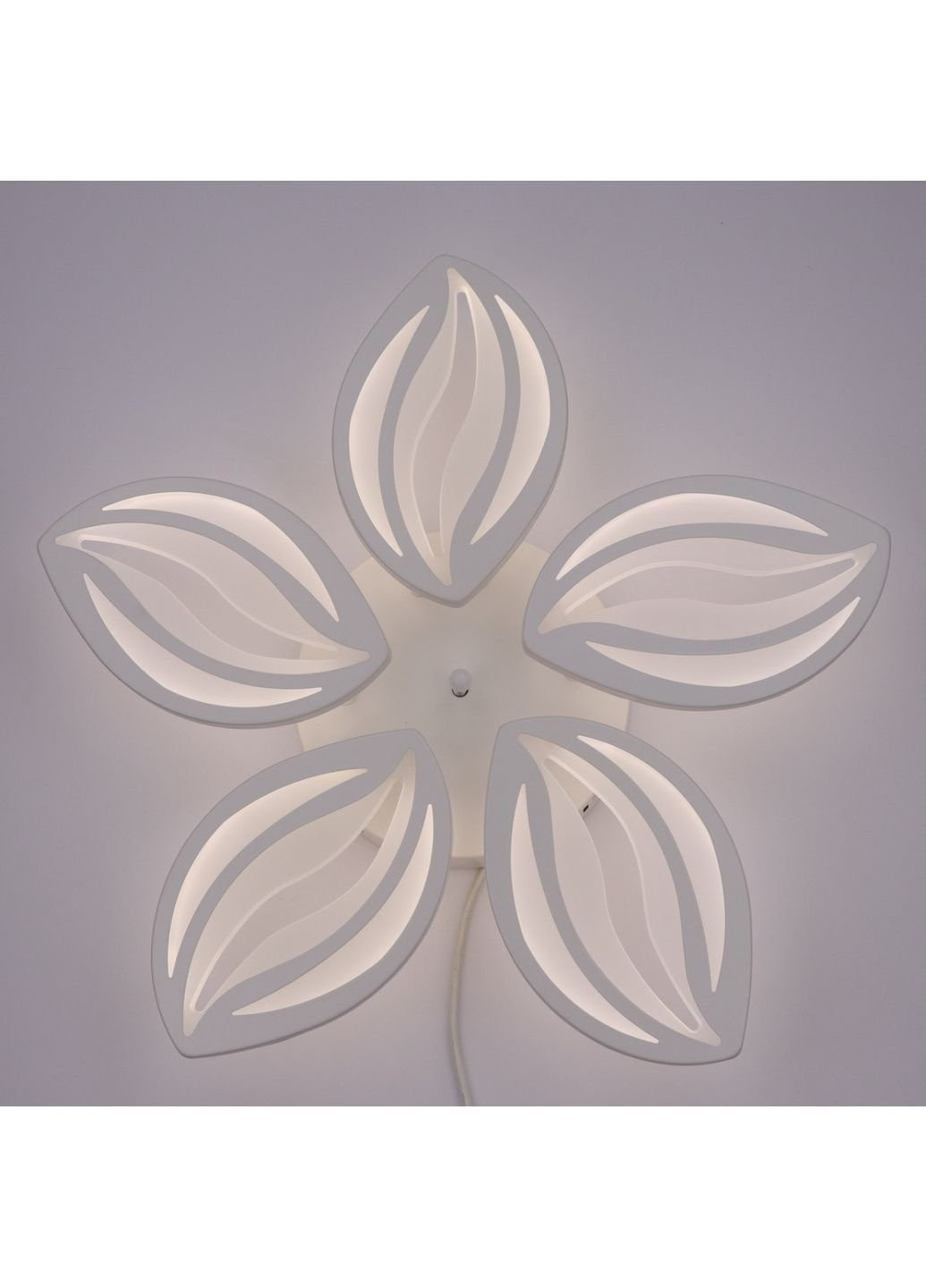 Люстра стельова LED з пультом A2325/5-wh Білий 9х55х55 см. Sunnysky (253527849)