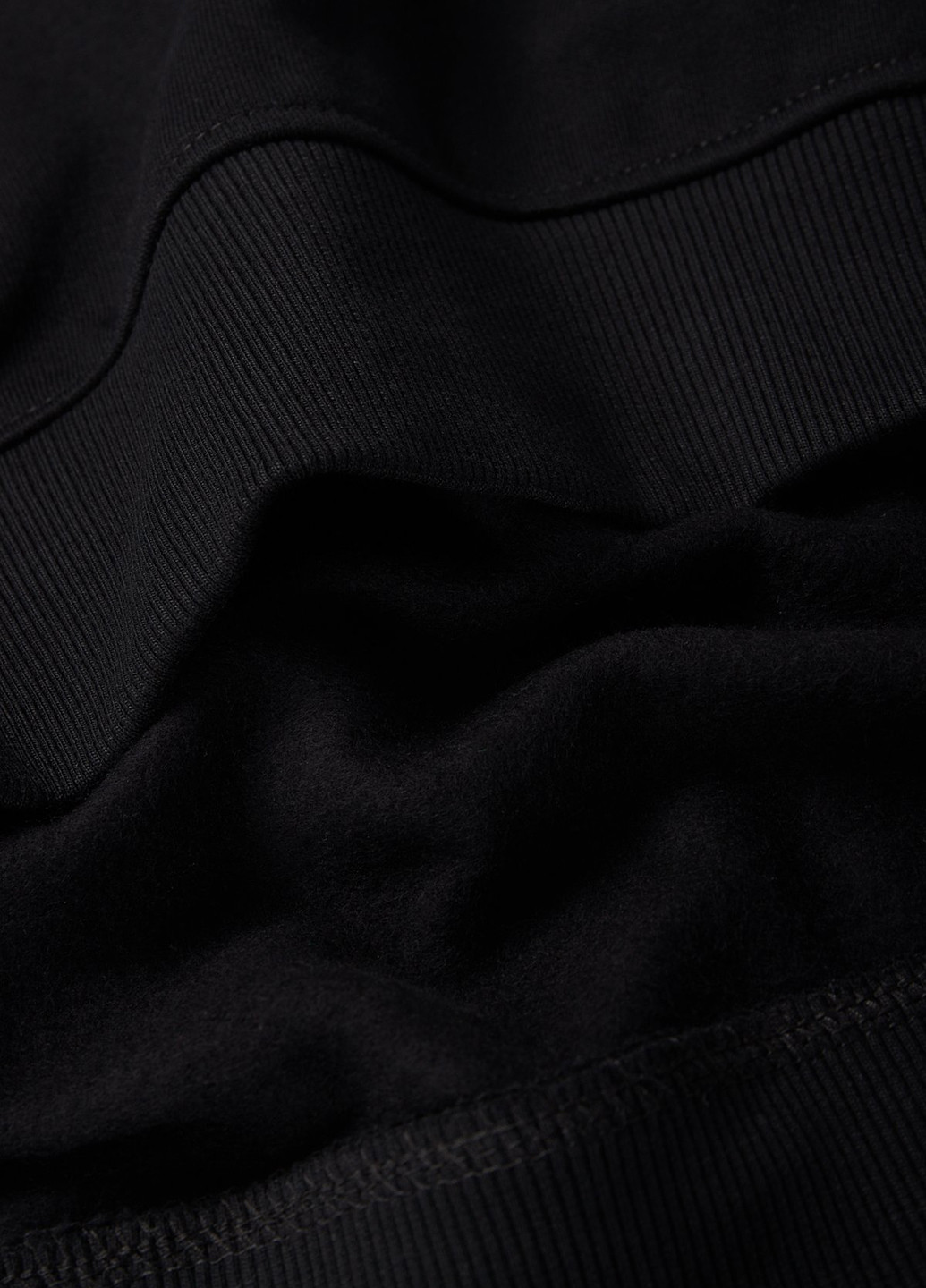 Чорний світшот C&A новорічний без декору (352190418)