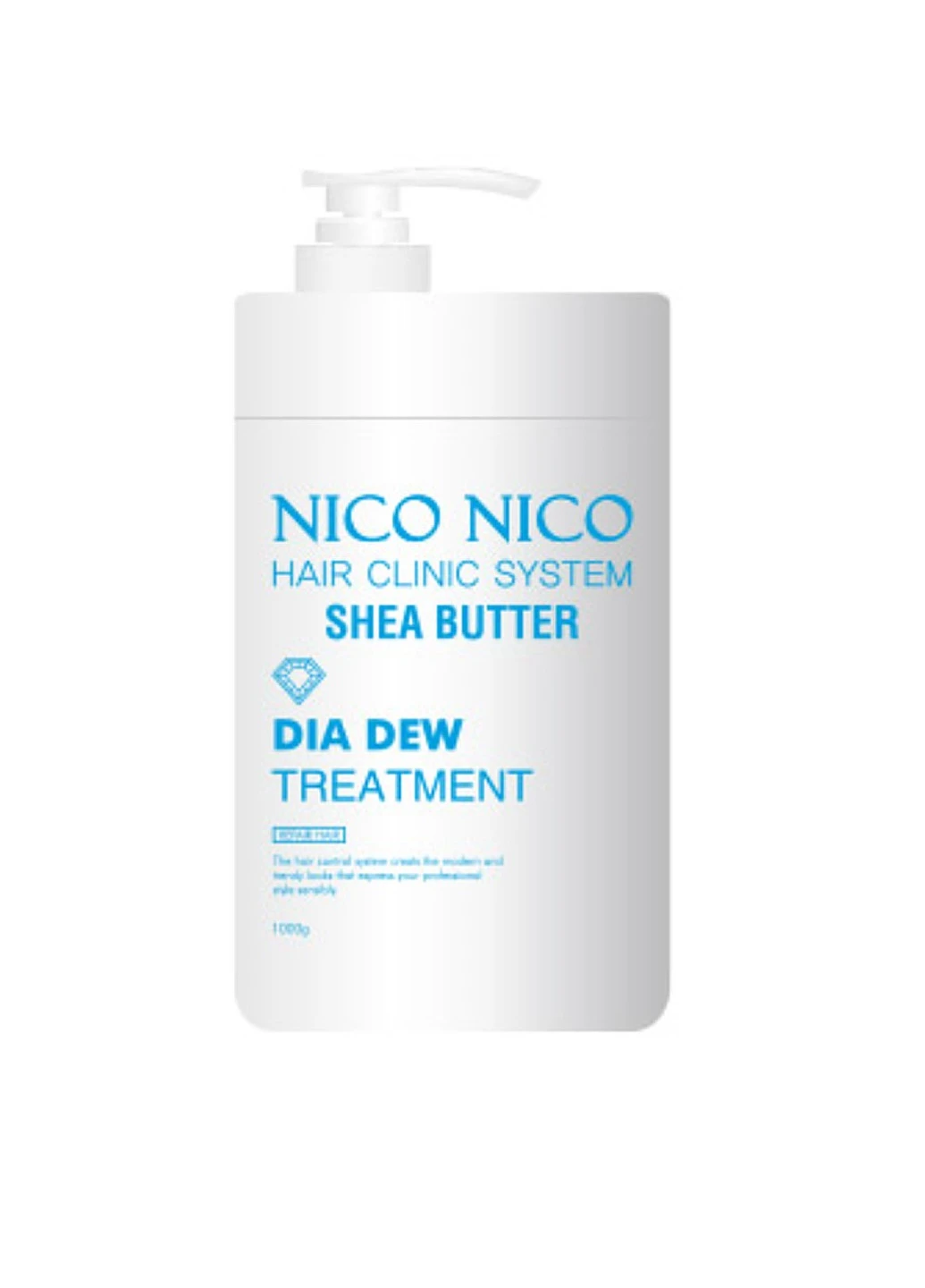 Зволожуючий кондиціонер для сухого волосся NICO NICO Dia Dew Treatment 1000 г Mirfeel (252649426)