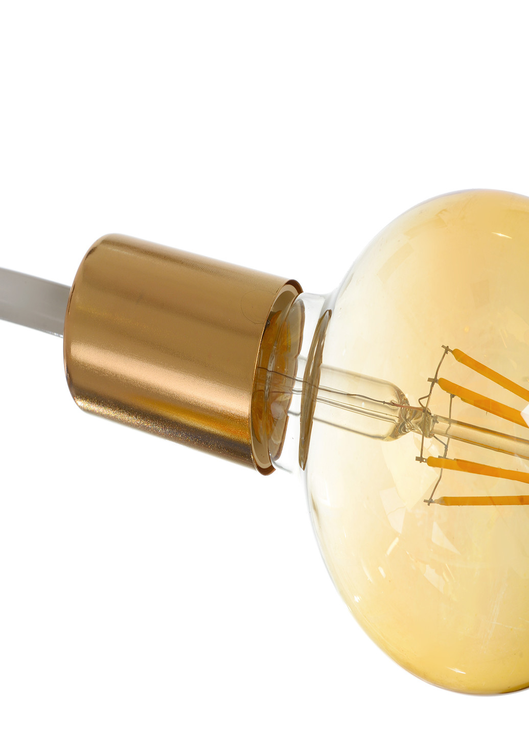 Люстра с золотистым покрытием на 6 лампочек BR-01 618C/6 E27 WH/G Brille (251891754)