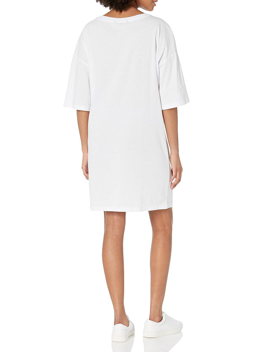 Білий кежуал сукня футляр Armani Exchange з малюнком