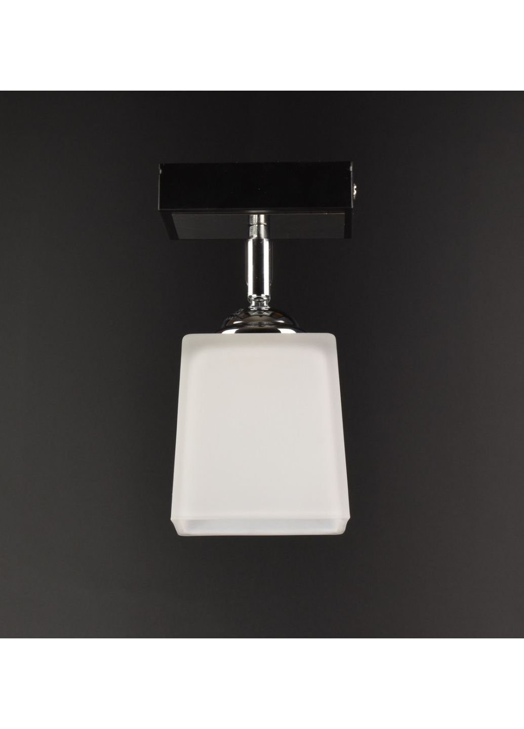 Люстра потолочная на 1 лампочку 51203/1-bk Черный 20х9х10 см. Sunnysky (253528105)