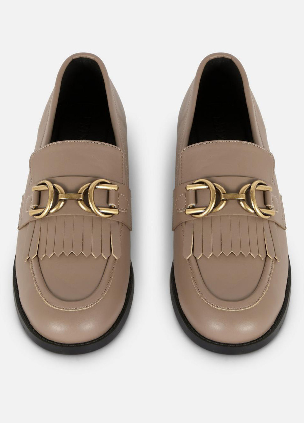 Primark Туфлі лофери сіро-бежевий з штучна шкіра, поліуретан, ірландія — демісезон (366113343)