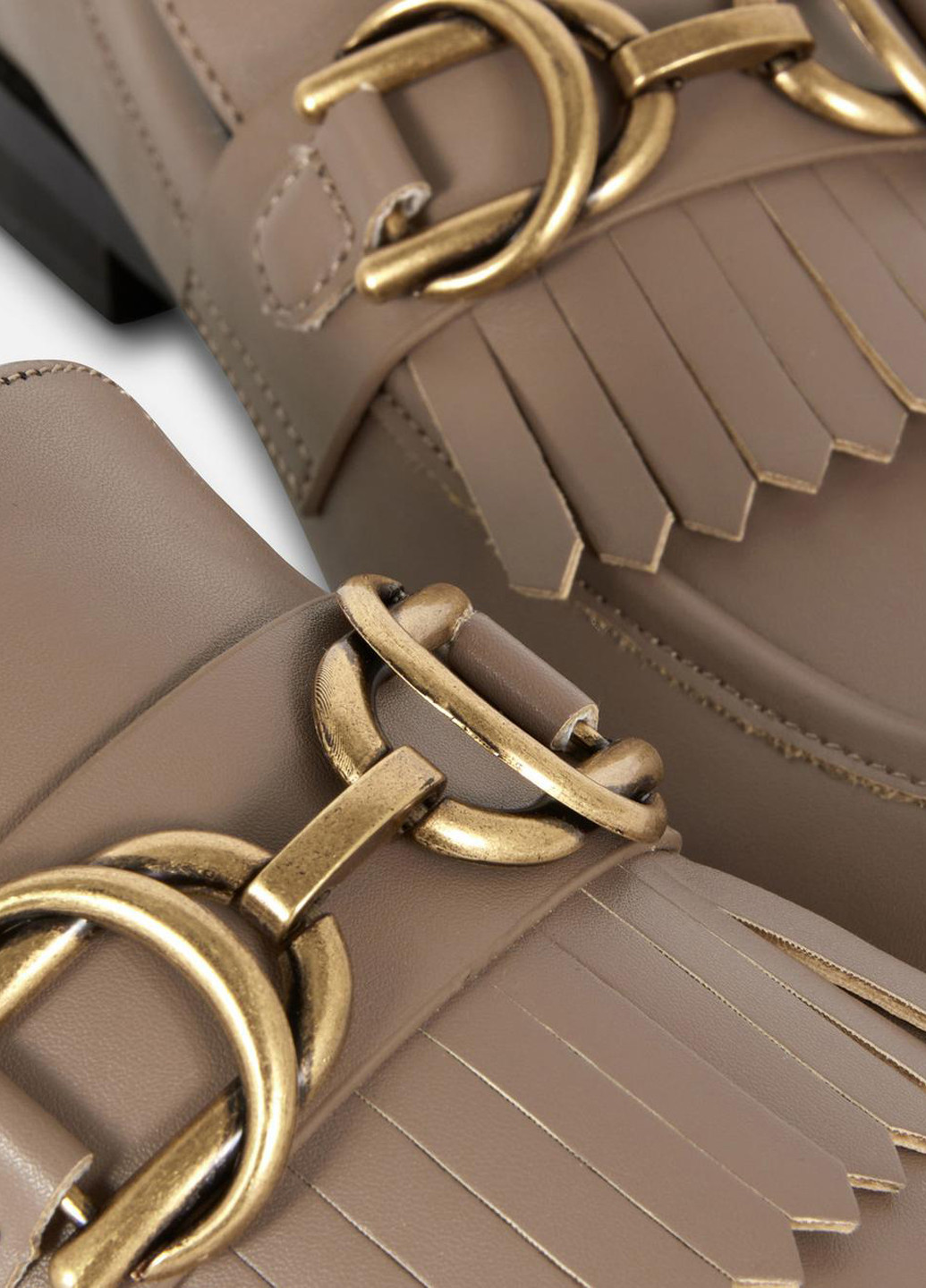 Primark Туфлі лофери сіро-бежевий з штучна шкіра, поліуретан, ірландія — демісезон (366113343)