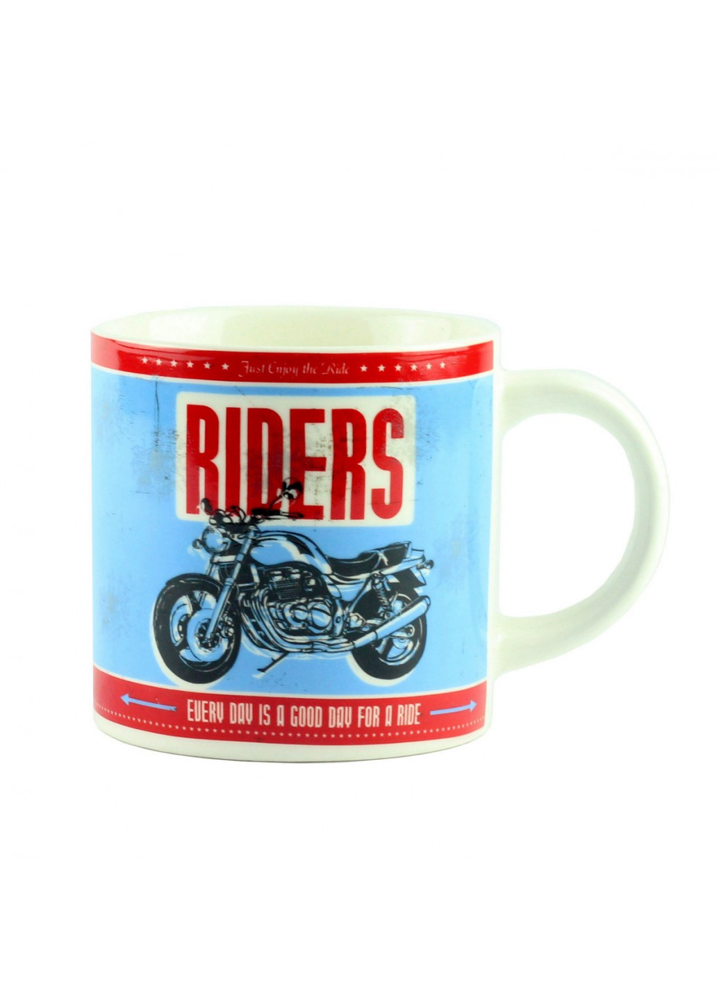 Чашка "Motorbike Desing Assorted"; блакитна 9 см G.Wurm (210767022)
