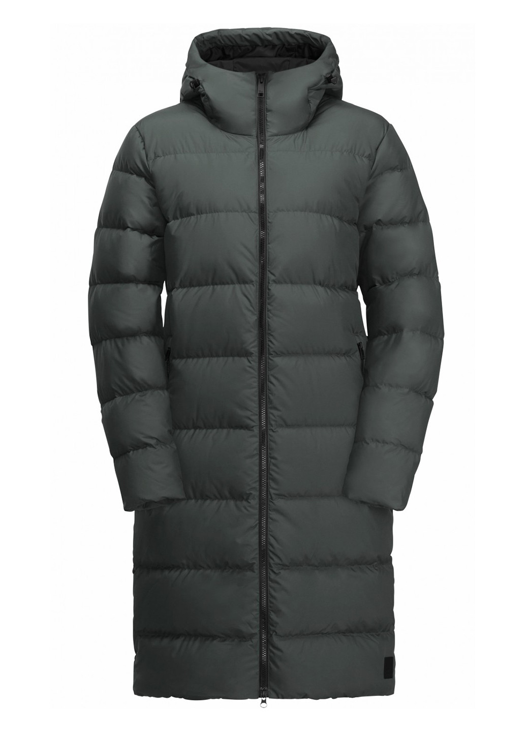 Темно-зеленое зимнее Пальто Jack Wolfskin