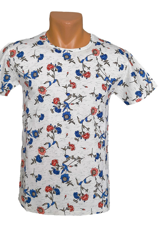 Біла футболка чоловічі WDR