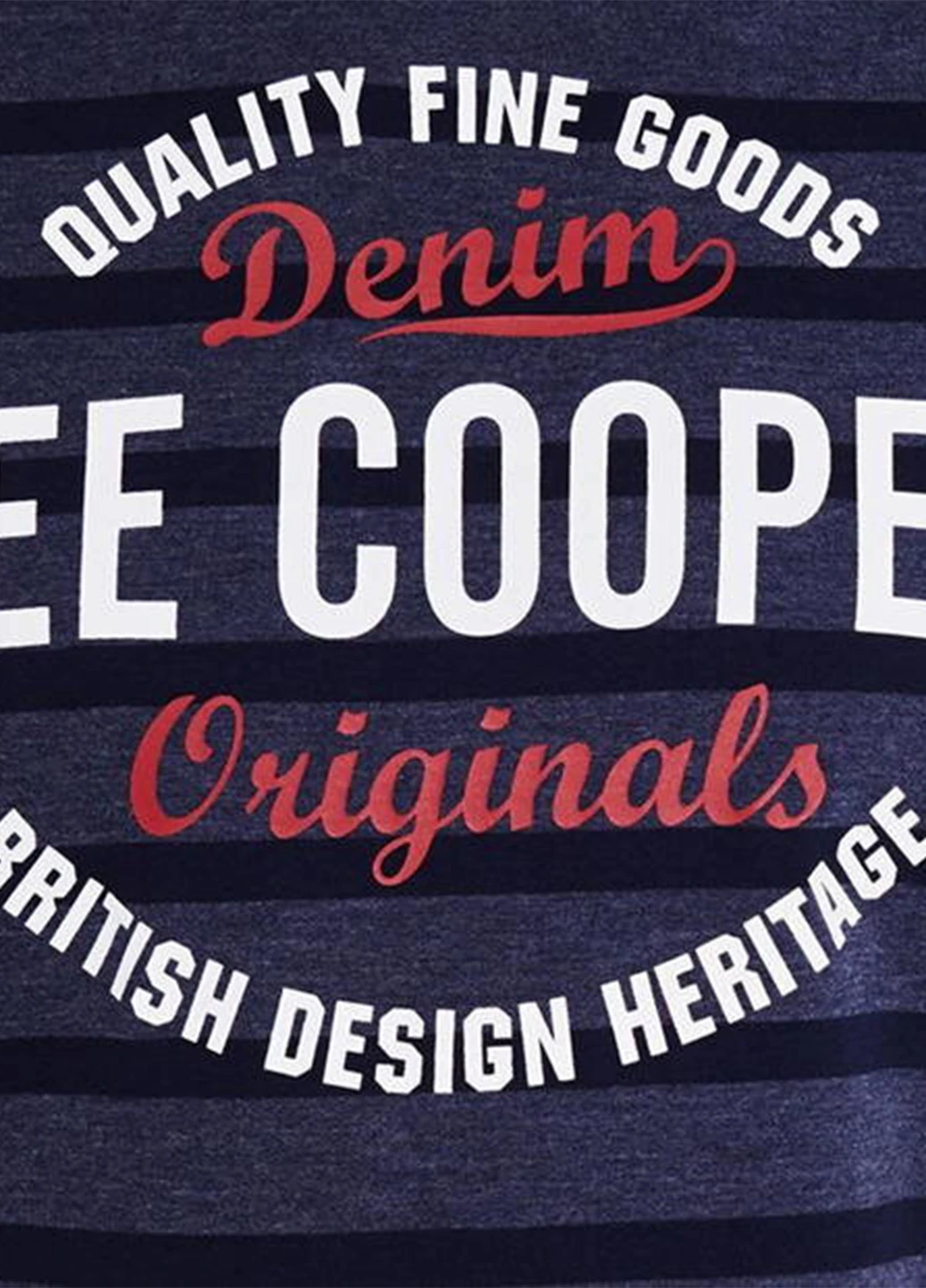 Темно-серая футболка Lee Cooper