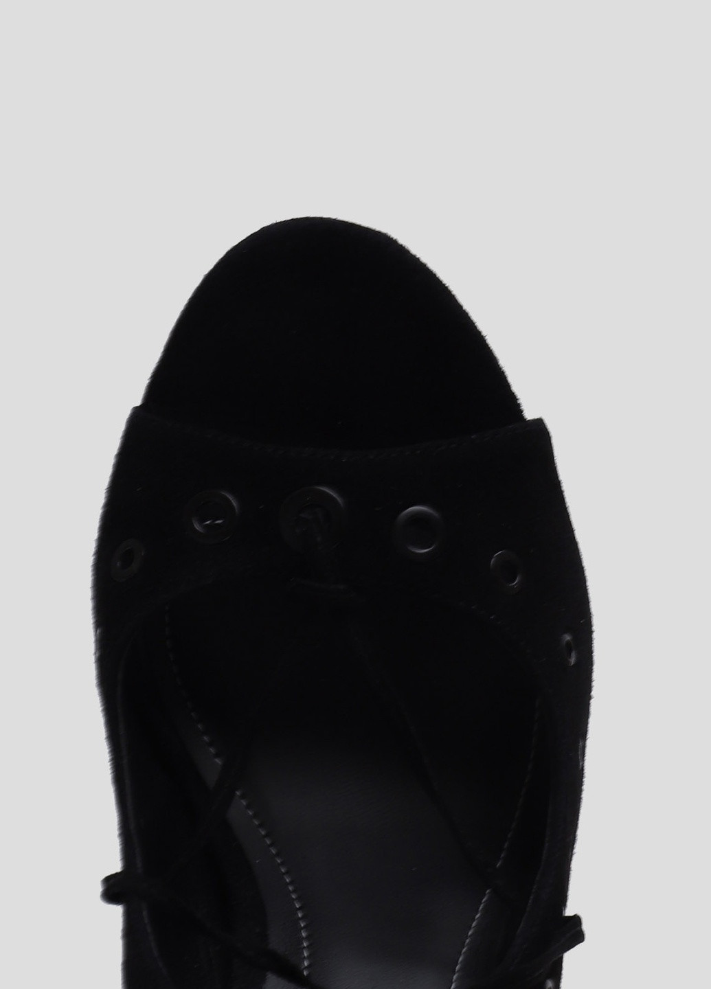 Черные черные замшевые босоножки на каблуке Kendall + Kylie