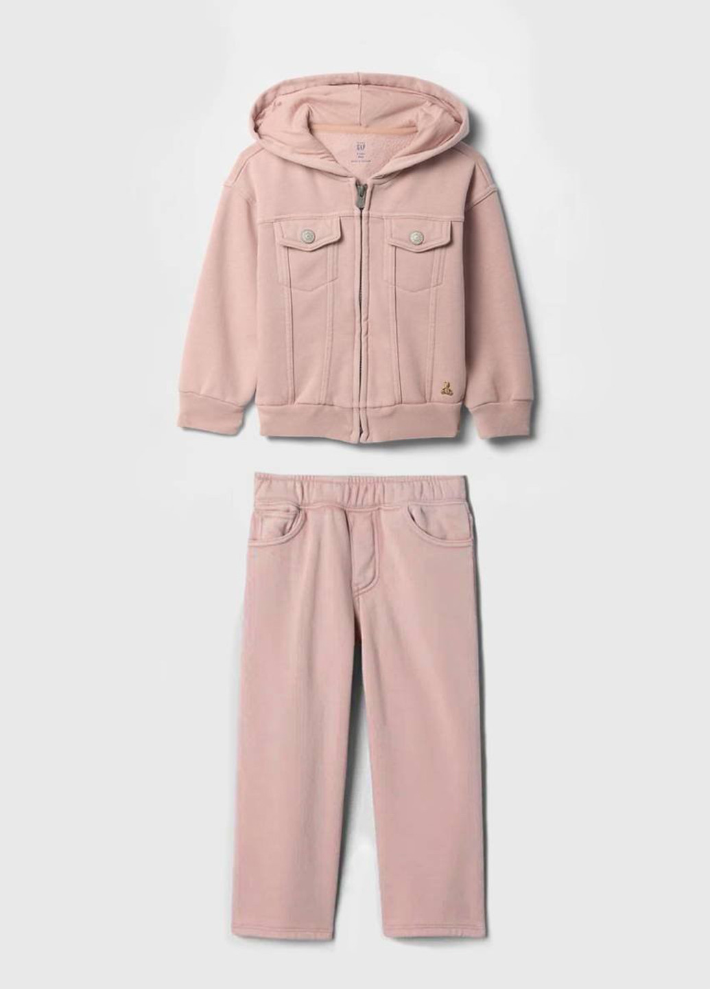 Розовый демисезонный комплект (куртка, брюки) Gap