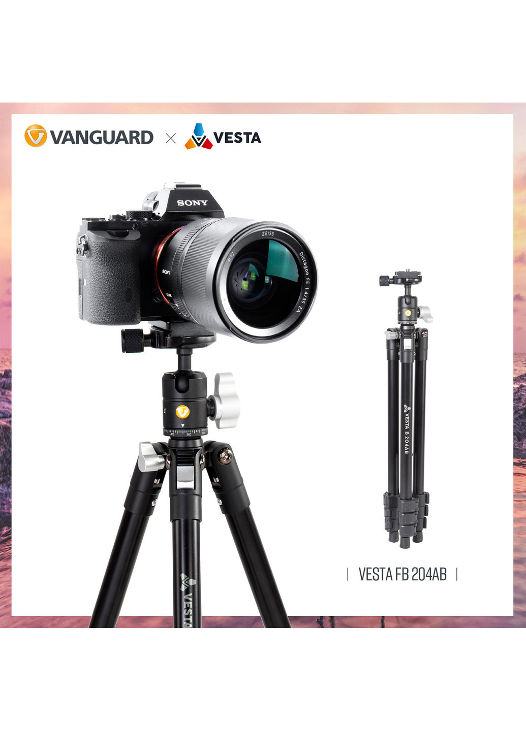 Штатив Vesta FB 204AB (Vesta FB 204AB) Vanguard (251932029)