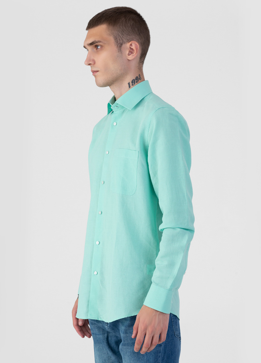 Сорочка чоловіча Arber LINEN SHIRT 2 (255385021)
