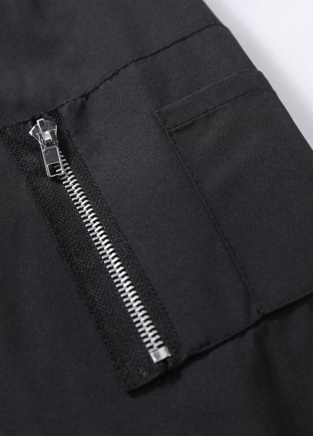 Бомбер SHEIN бейсбольний на блискавці (341484454)