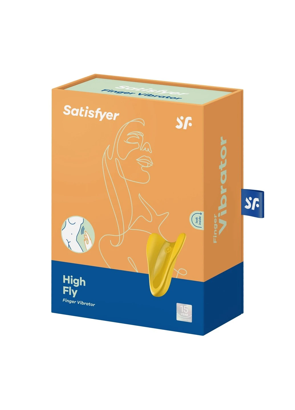 Вибратор на палец High Fly Yellow Satisfyer (256537669)