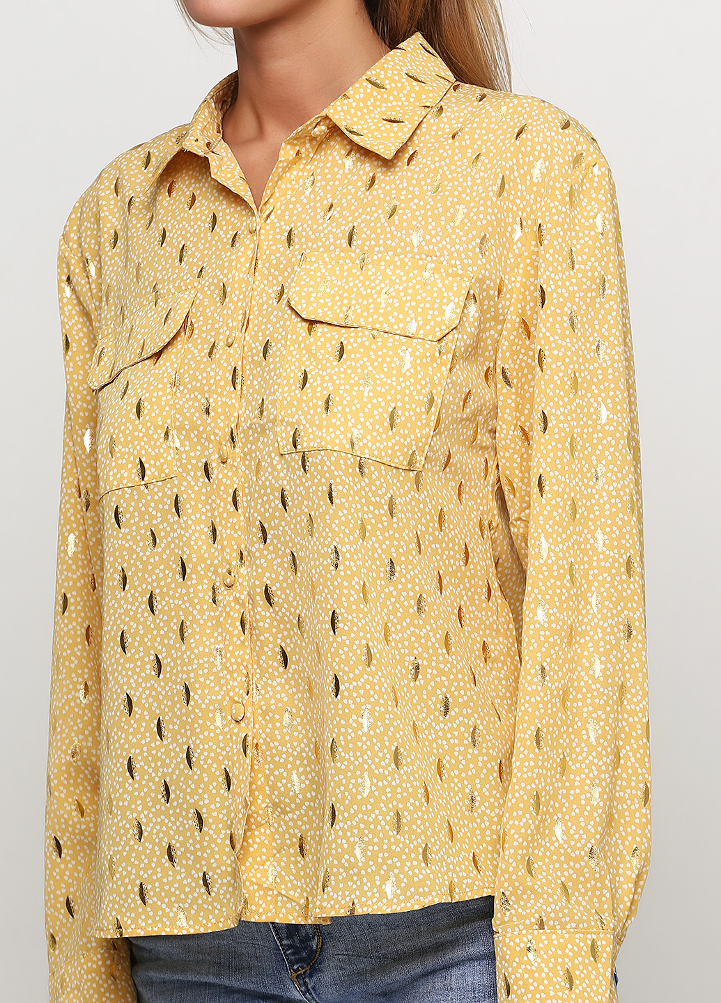 Жовта демісезонна блуза Viola & C