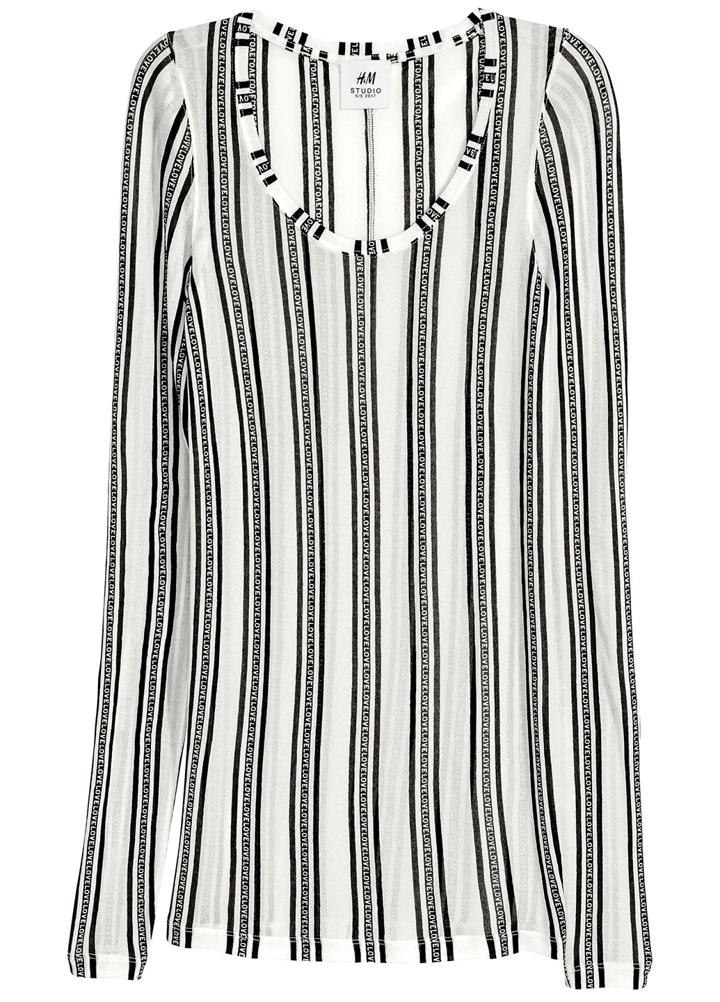 Белая блуза H&M Studio