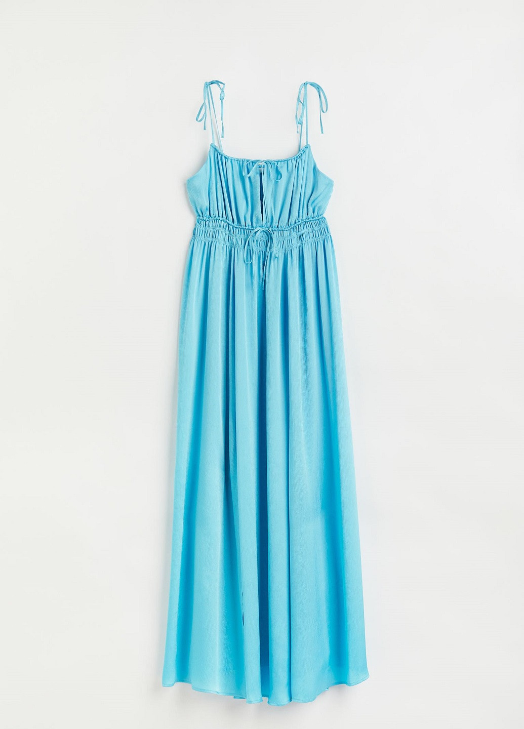 Світло-бірюзова кежуал сукня H&M однотонна