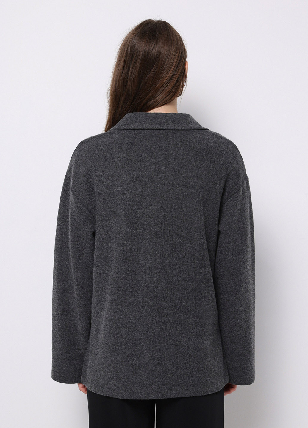 Темно-сірий зимовий светр Colin's