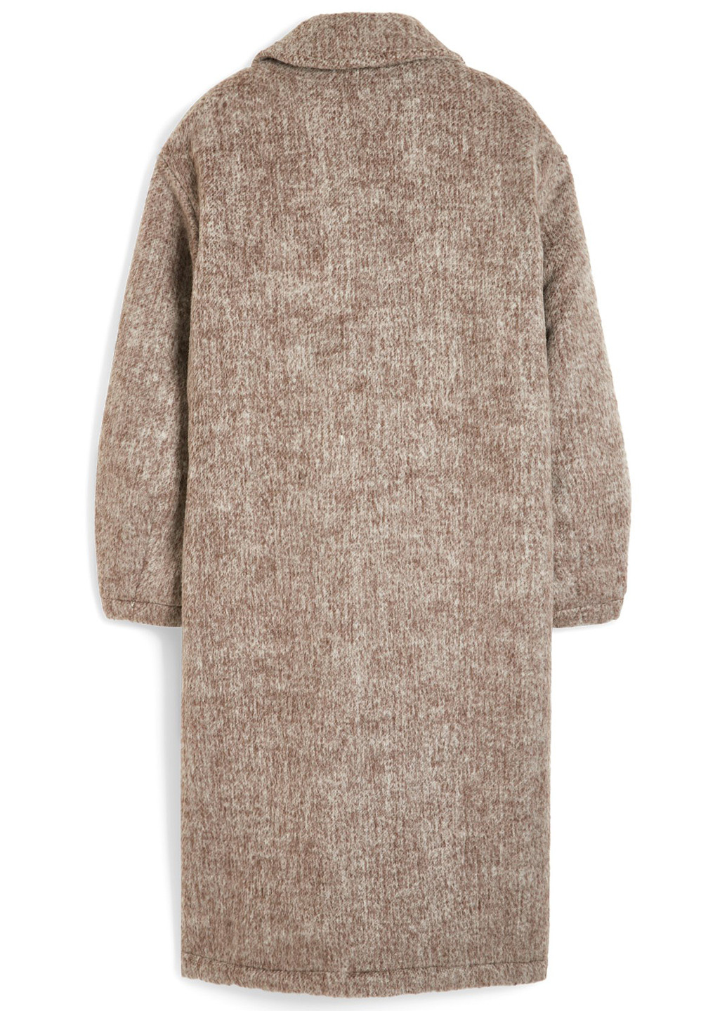 Темно-бежевое демисезонное Пальто однобортное C&A