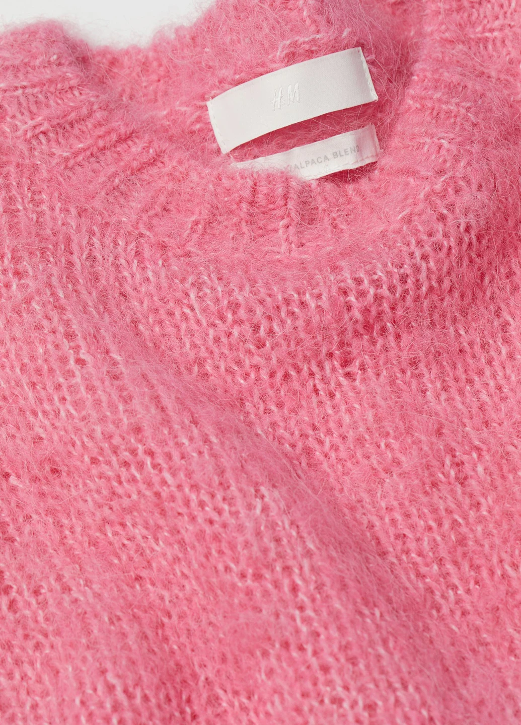 Розовый зимний джемпер джемпер H&M