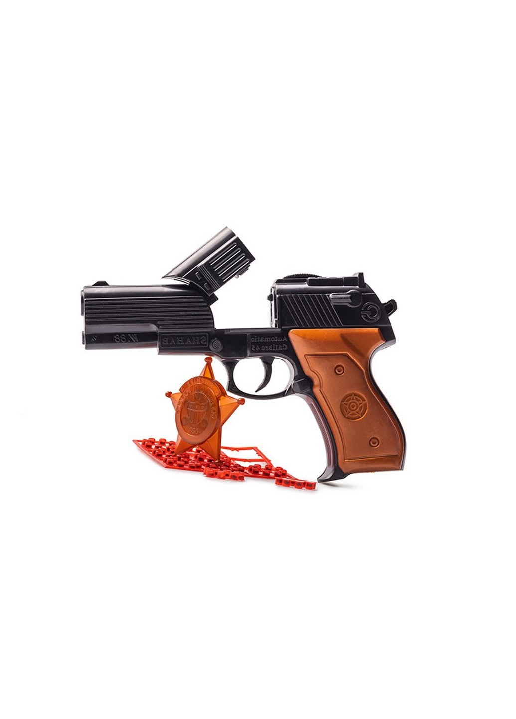 Игрушечный пистолет на пистонах "Shahab" 282GG Golden Gun (238104606)