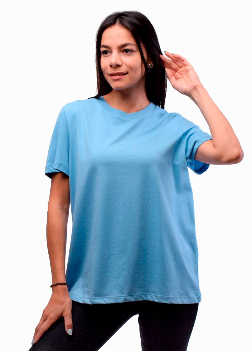Голубая всесезон футболка женская siesta голубой Power Футболки