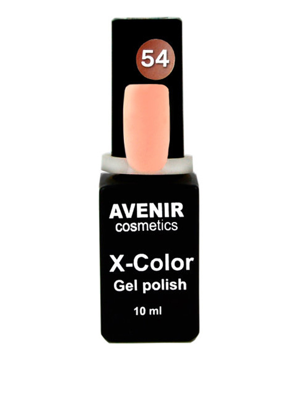 Гель-лак для нігтів X-Color №054 Peaches Sorbet AVENIR Cosmetics (88098270)