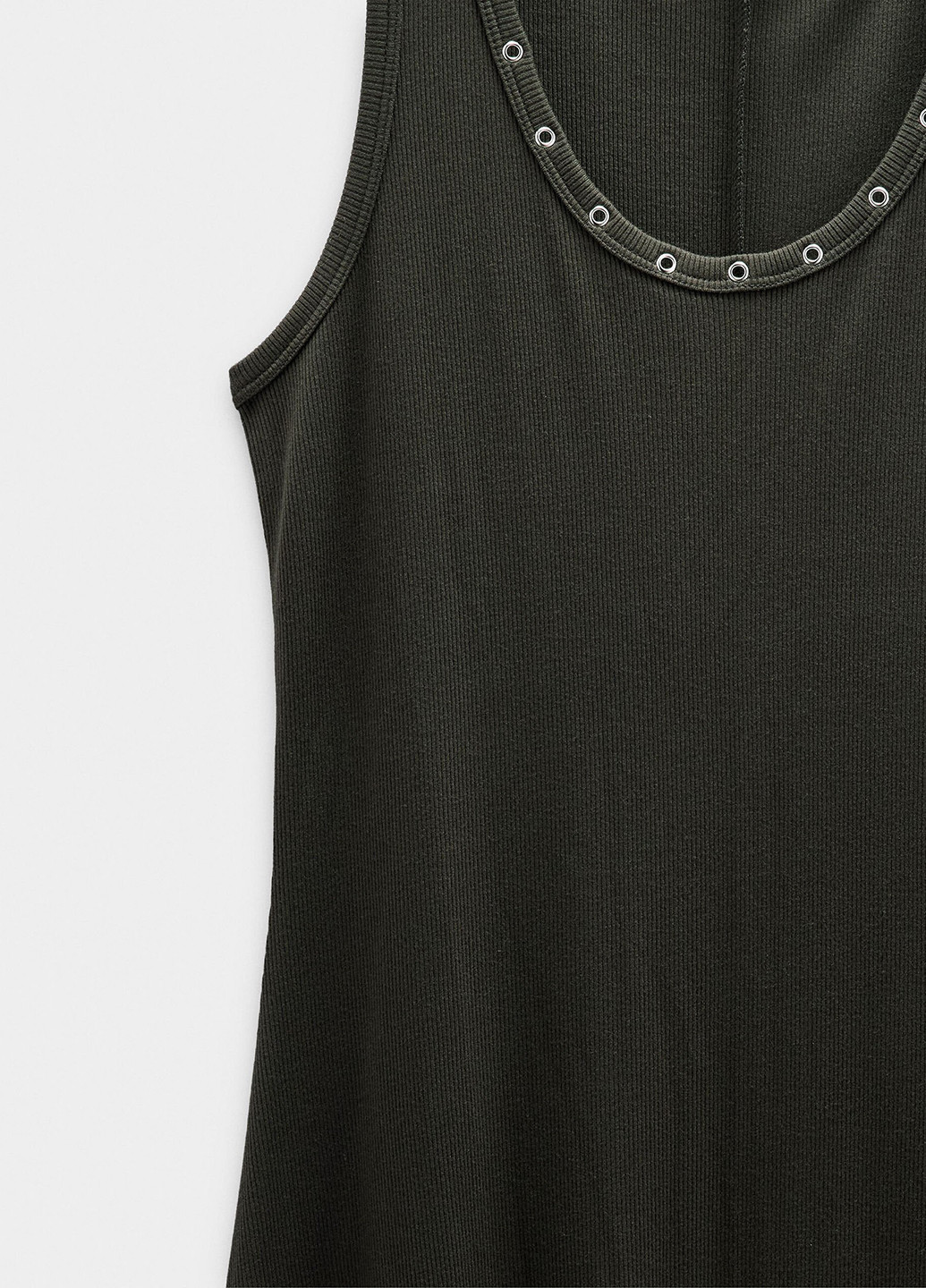 Темно-коричневое кэжуал платье платье-майка Parfois однотонное