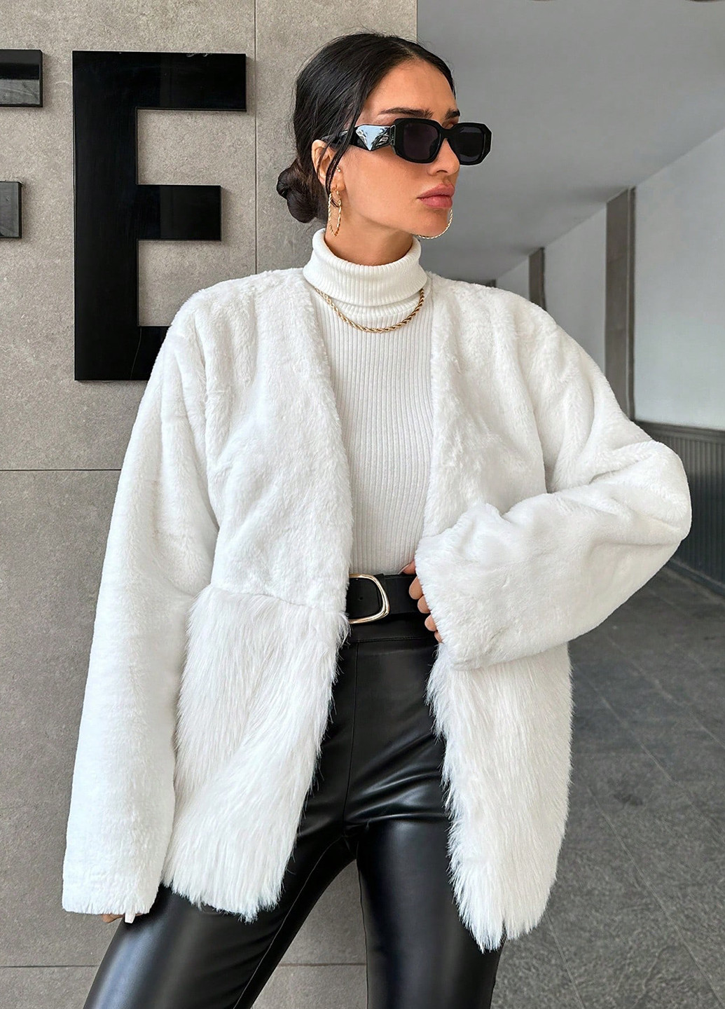 Полушубок SHEIN (341532555)