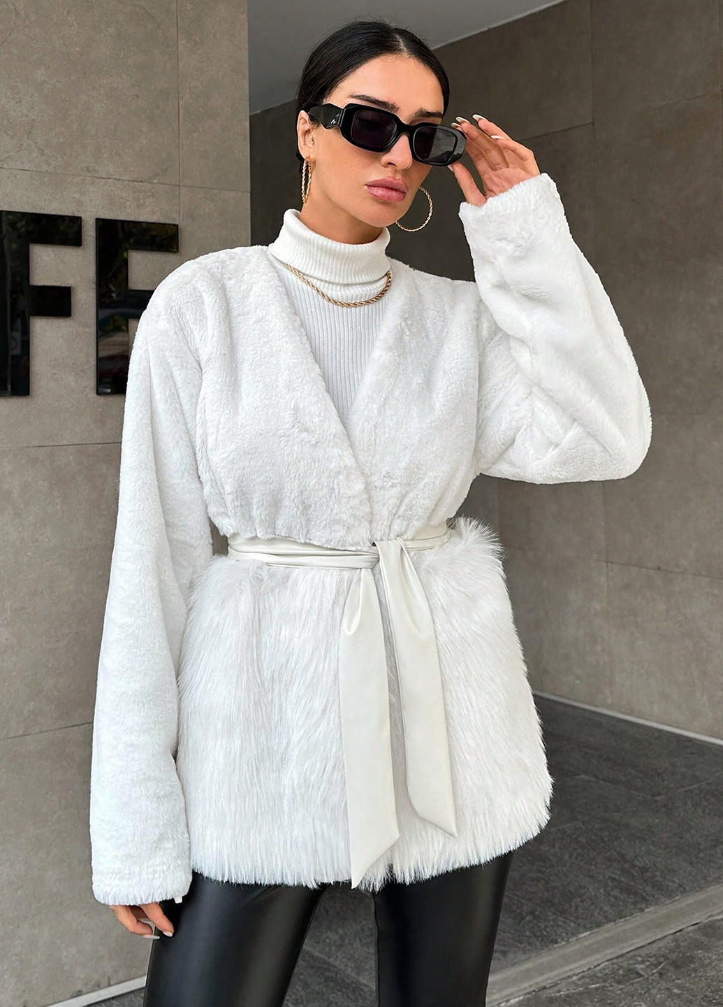 Полушубок SHEIN (341532555)