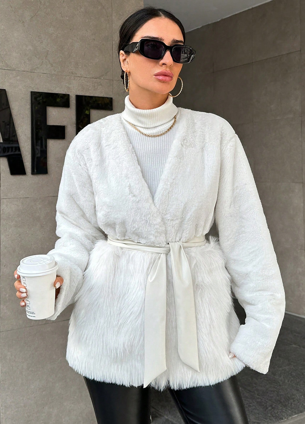 Полушубок SHEIN (341532555)