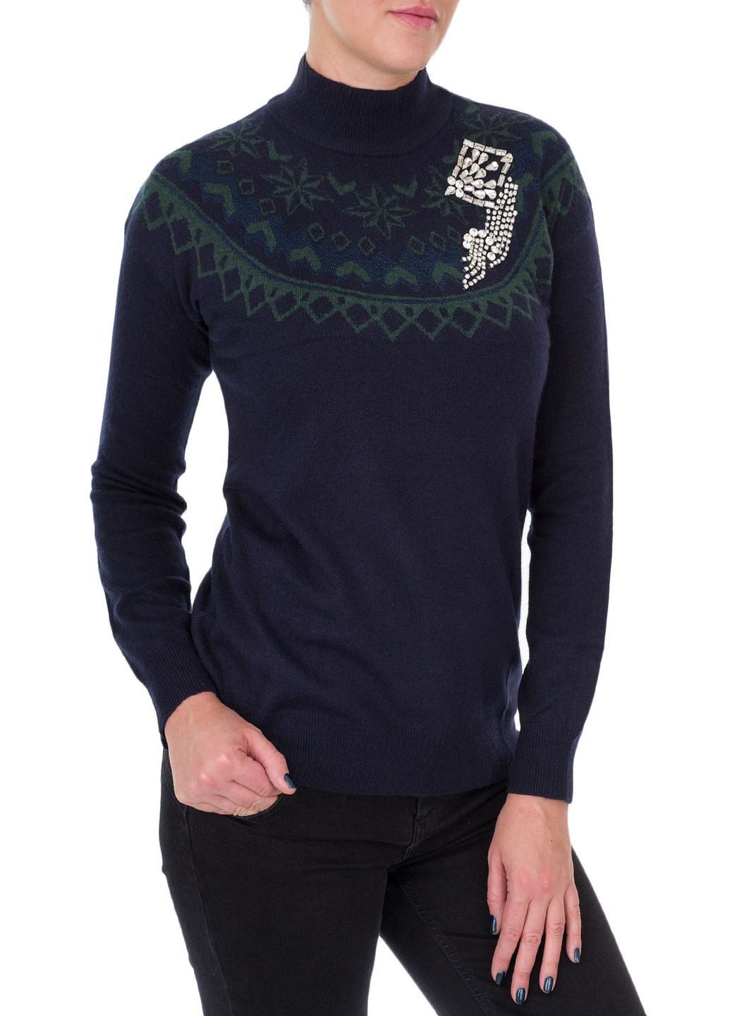 Синій зимовий светр Liu Jo