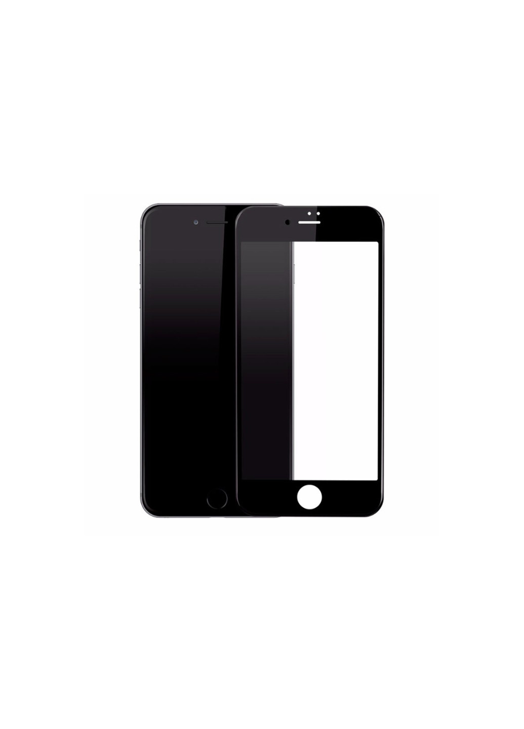 Стекло защитное 3D для iPhone 6/6s black CAA (220514073)