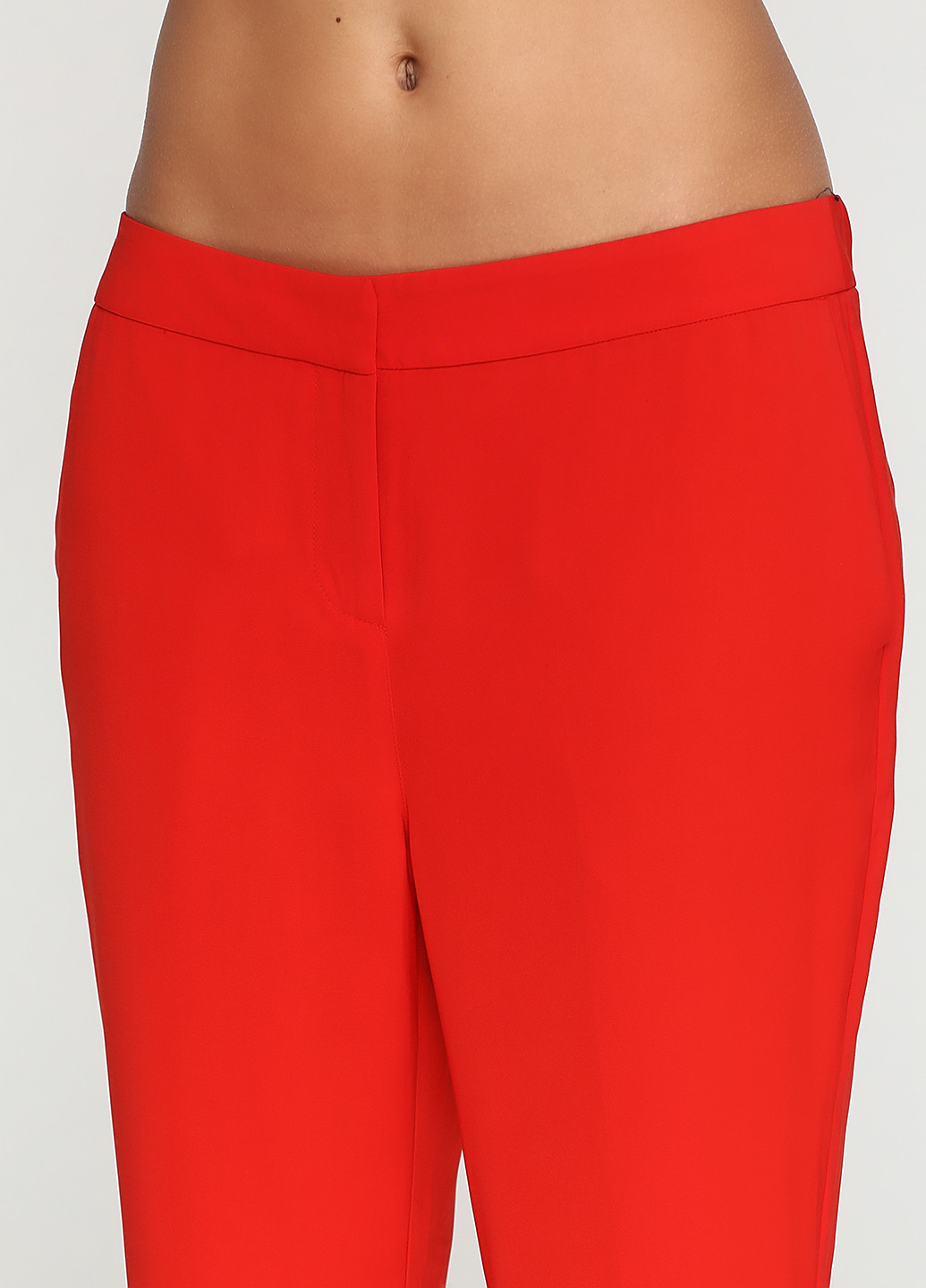 Красные кэжуал демисезонные брюки Karen by Simonsen