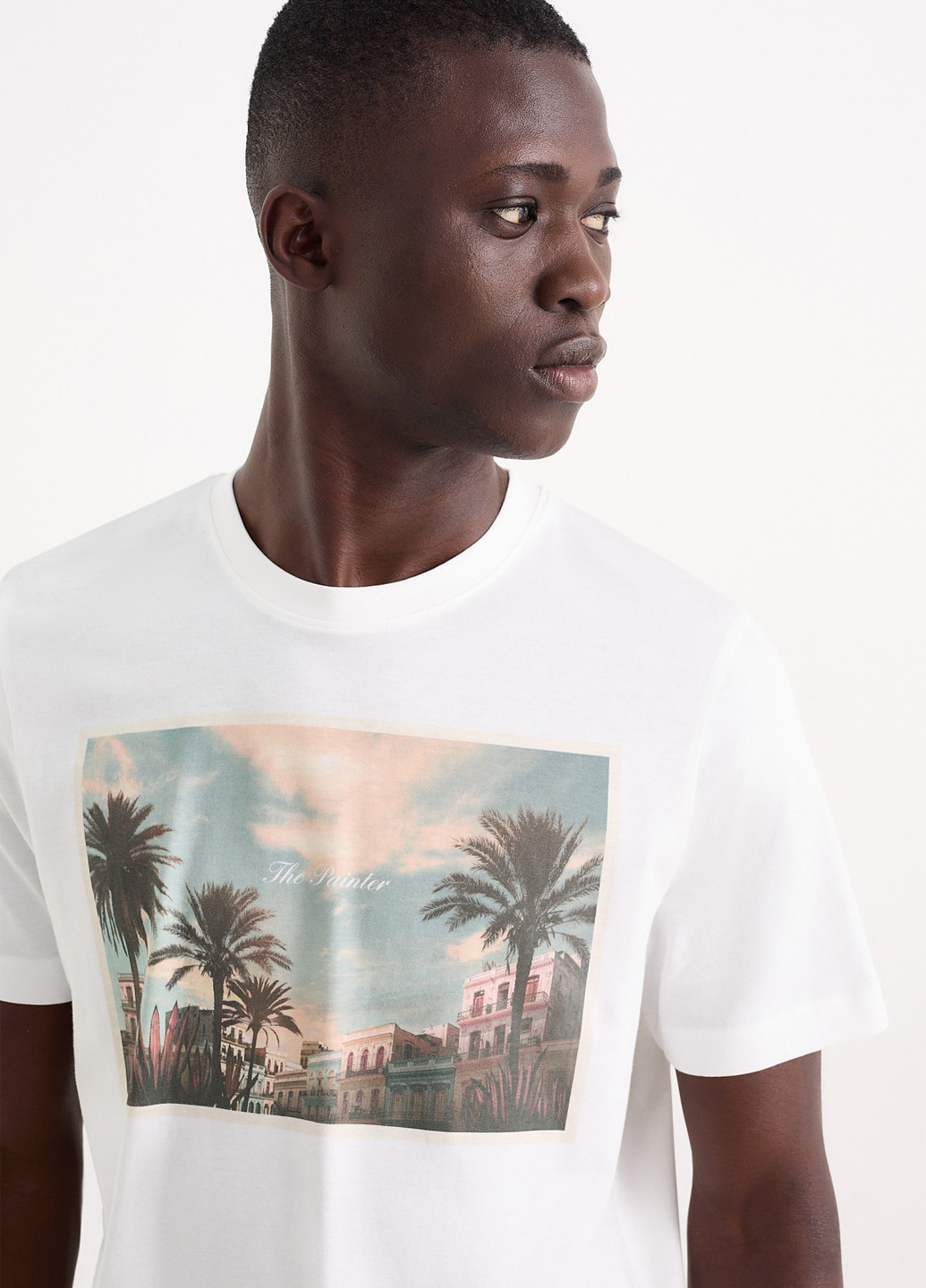 Белая футболка C&A