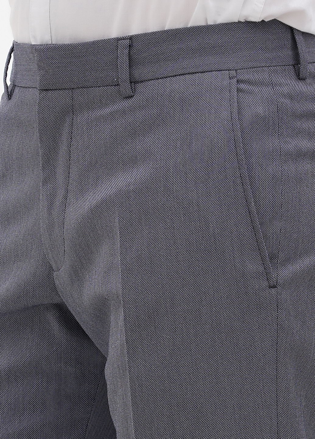 Серо-синие классические, кэжуал демисезонные классические брюки S.Oliver