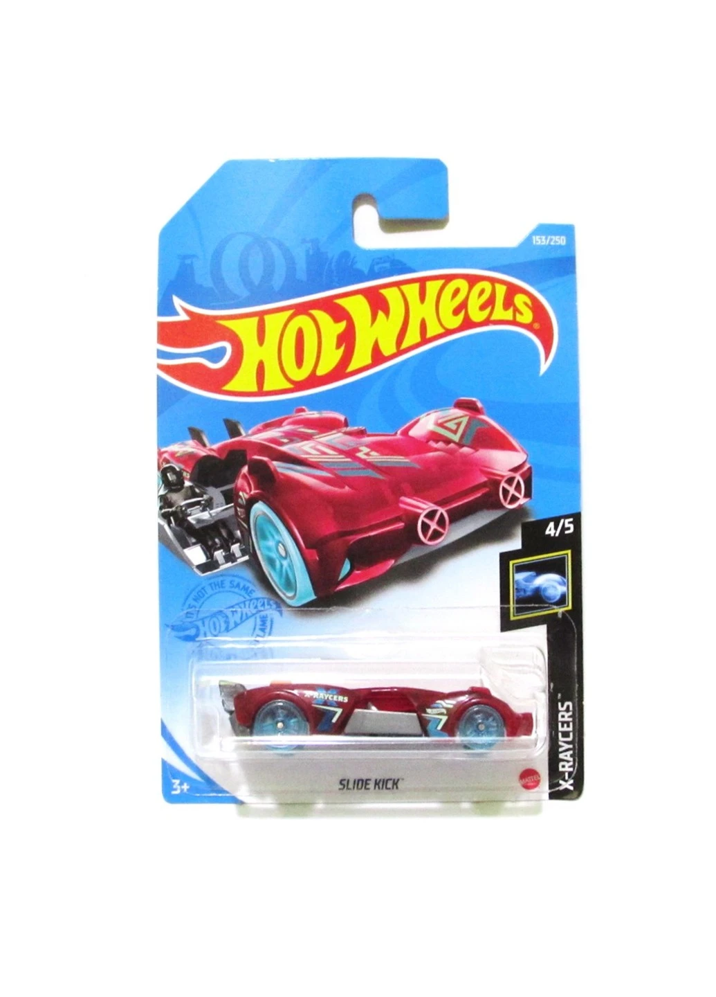 Машинка Хот Вілс Hot Wheels Slide Kick X-RAYCERS-2021 GTB31-M521 Mattel (255254794)