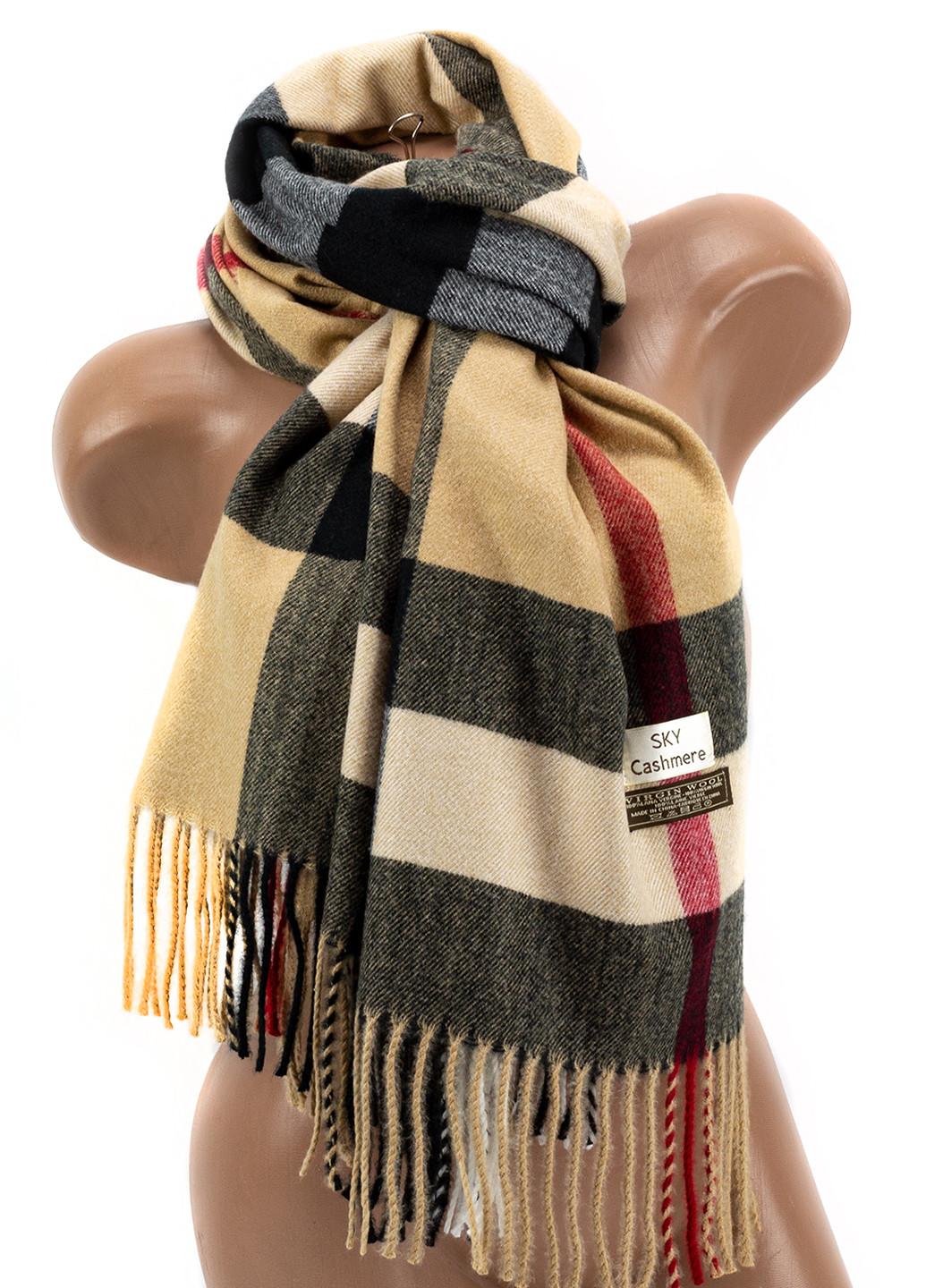 Женский кашемировый шарф LuxWear s131002 (251340796)