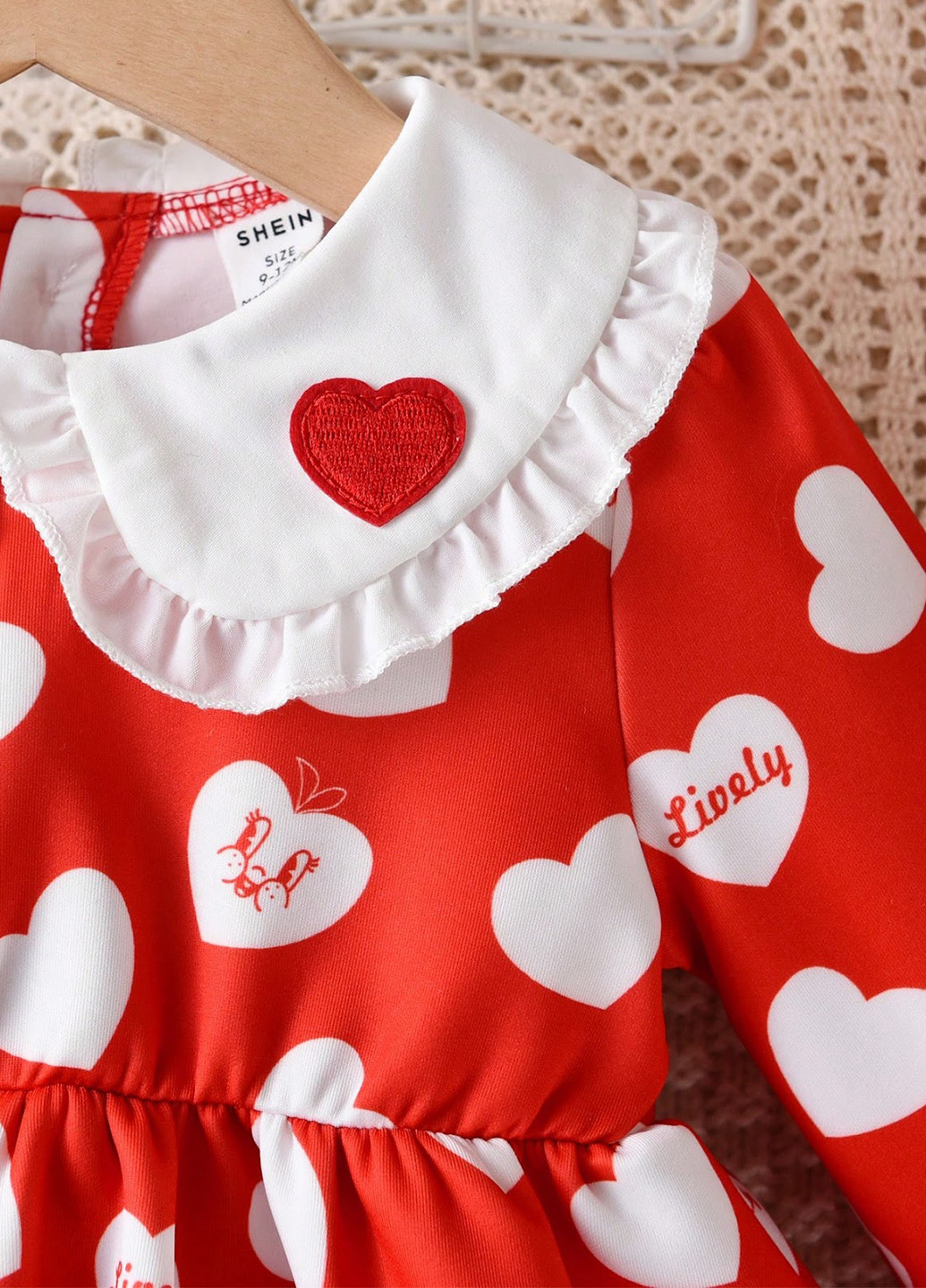 Красное платье SHEIN (322833448)