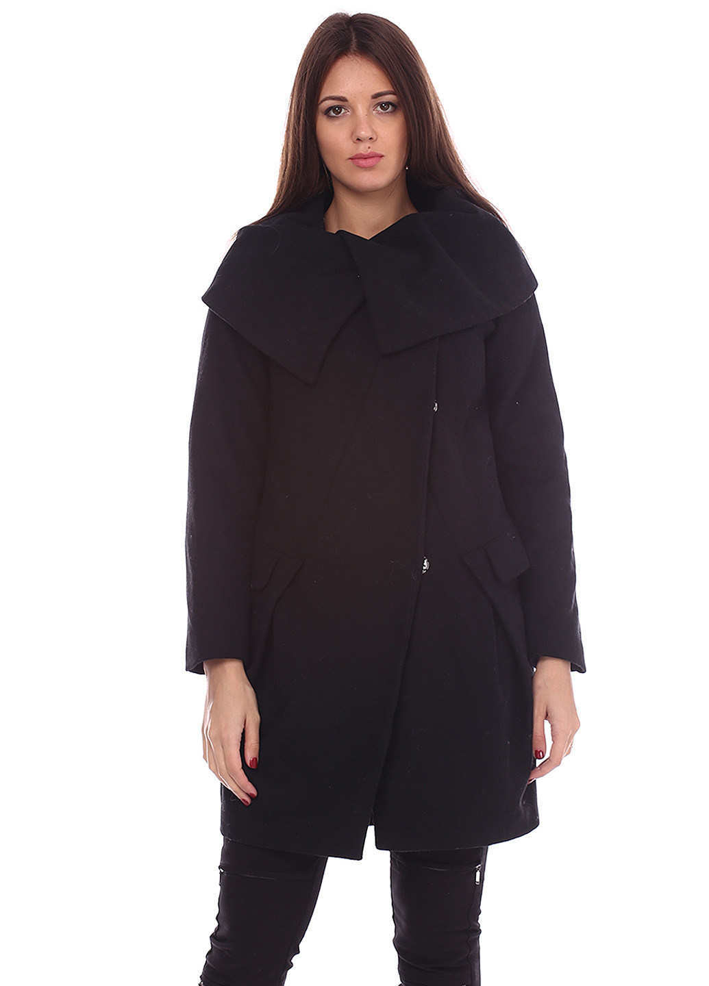Чорне демісезонне Пальто Cache Cache