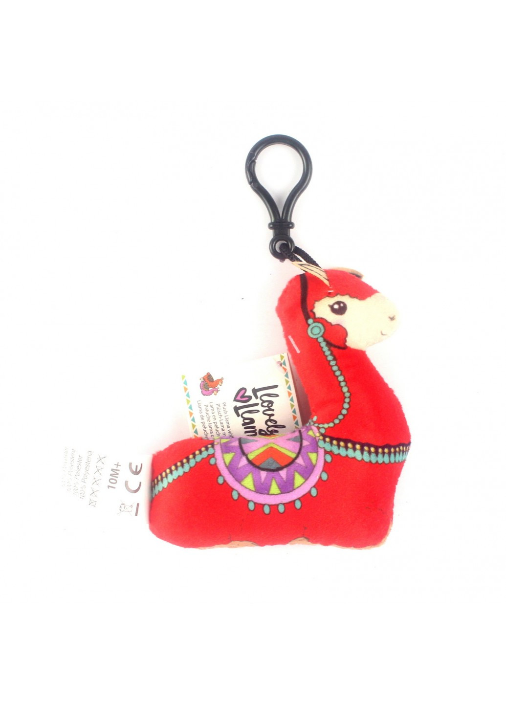 Плюшева іграшка "Музична лама"; червона, OOTB 61/6890-5 (208083202)