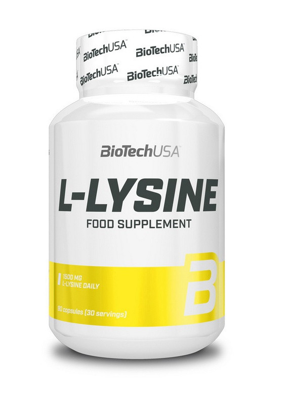 L-лізин L-Lysine 90 caps Biotech (254371873)