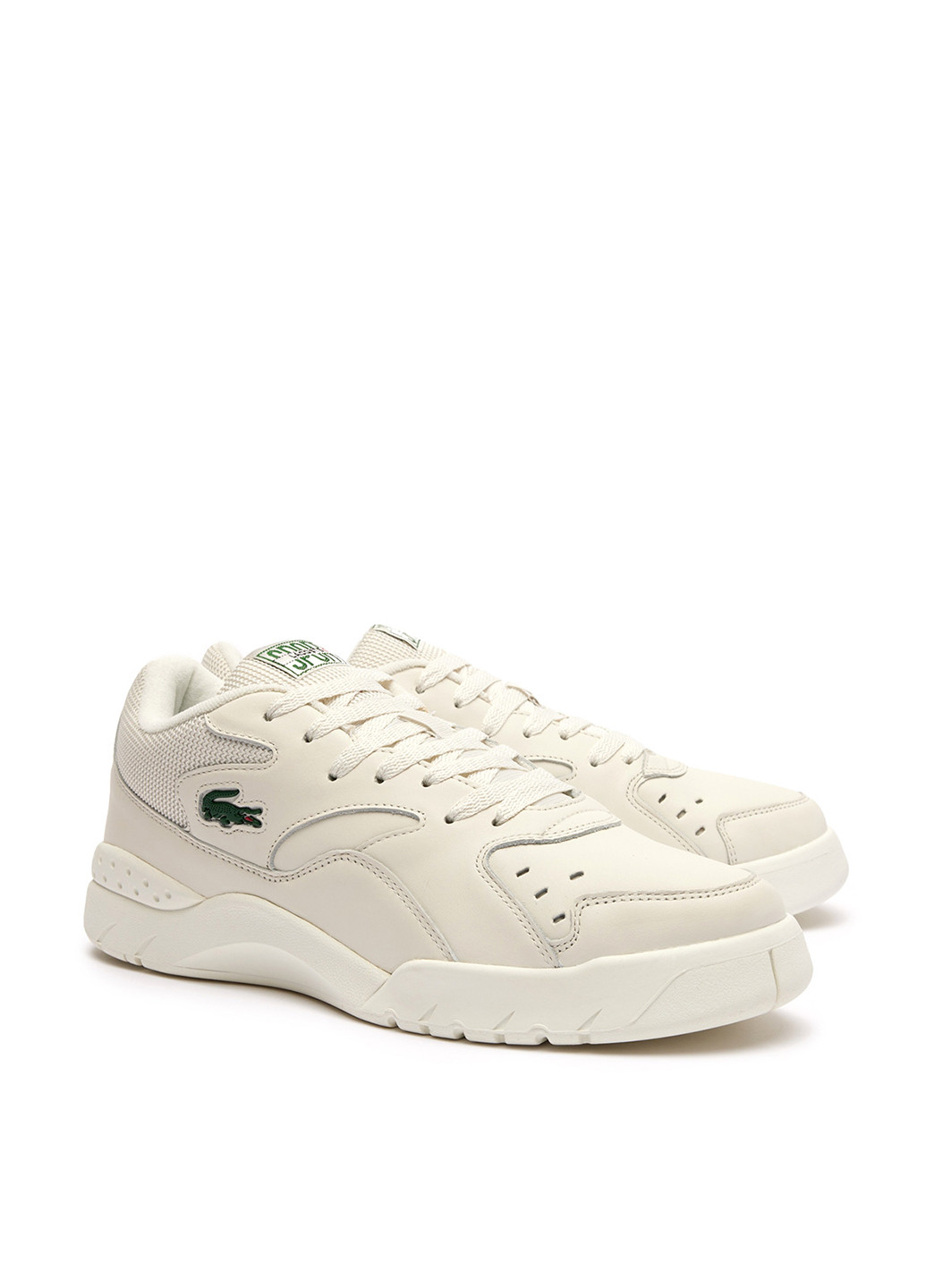 Бежевые демисезонные кроссовки Lacoste ACELINE 96