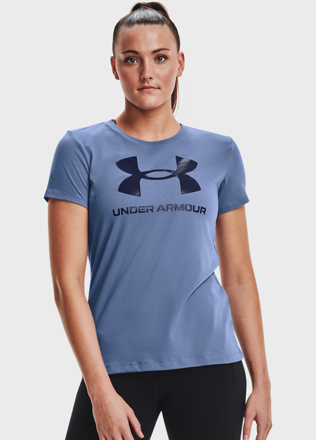 Синяя всесезон футболка Under Armour