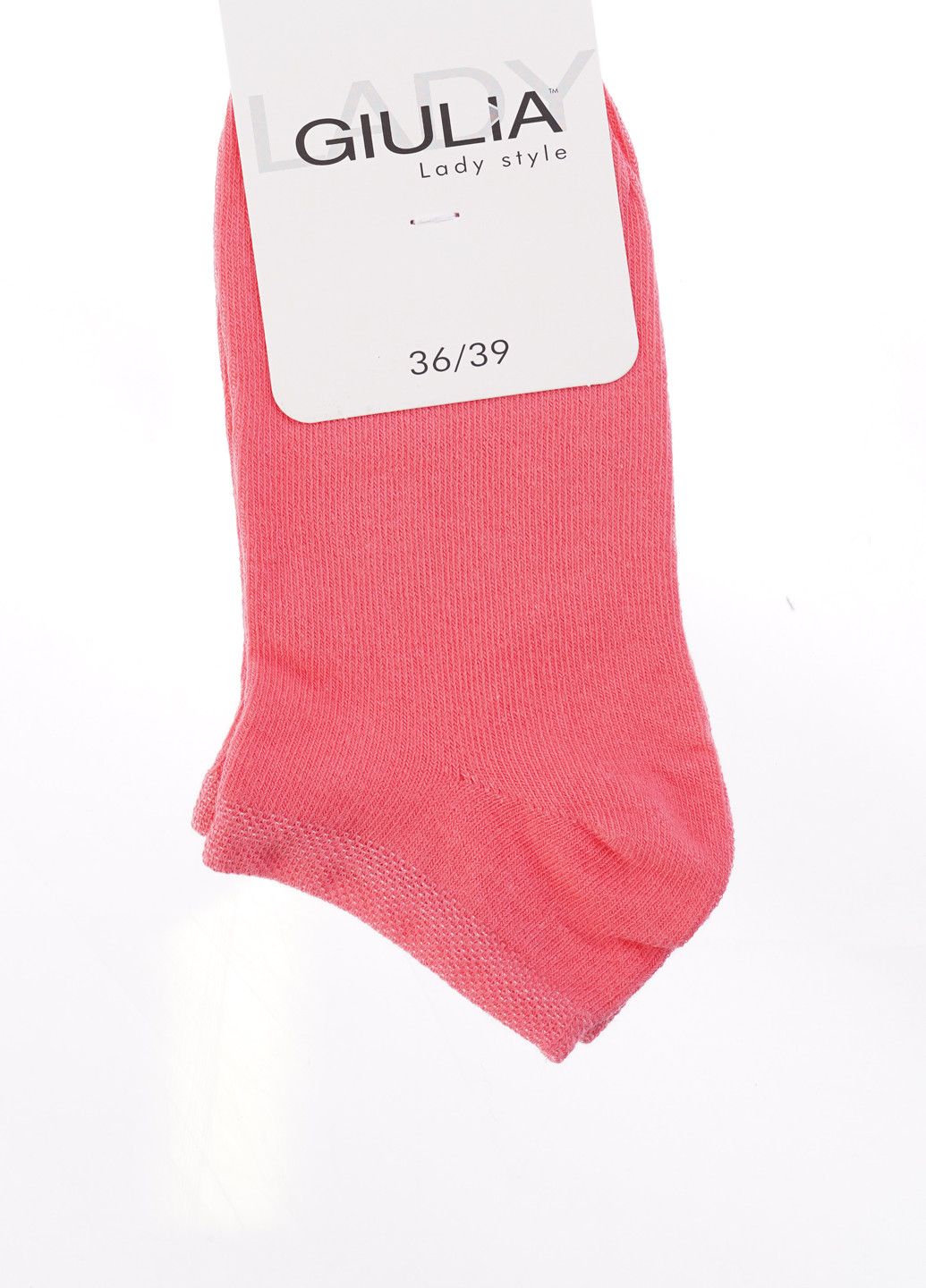 Коралловые носки Giulia однотонные (305788381)