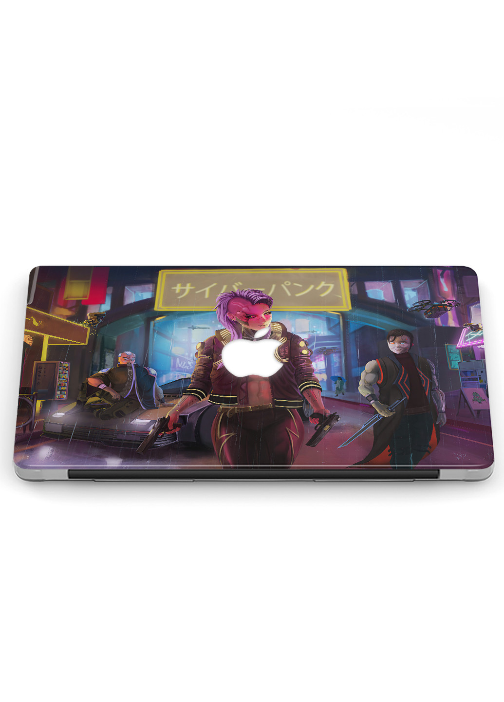 Чехол пластиковый для Apple MacBook Pro 13 A1706 / A1708 / A1989 / A2159 / A1988 Cyberpunk 2077 (9648-2496) MobiPrint (218857923)