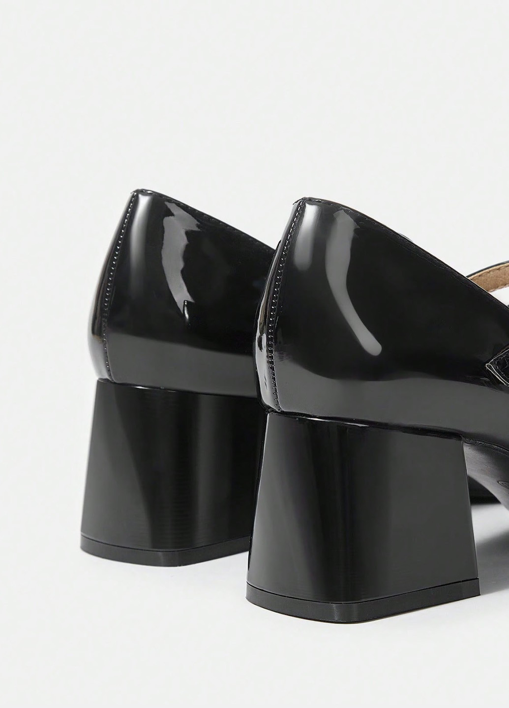 SHEIN Туфли мери джейн черный з искусственная кожа, китай — демисезон (324028357)