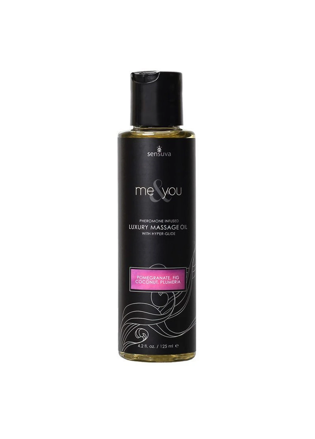 Массажное масло - Me&You Pomegranate, Fig, Coconut & Plumeria (125 мл) Sensuva (251876845)