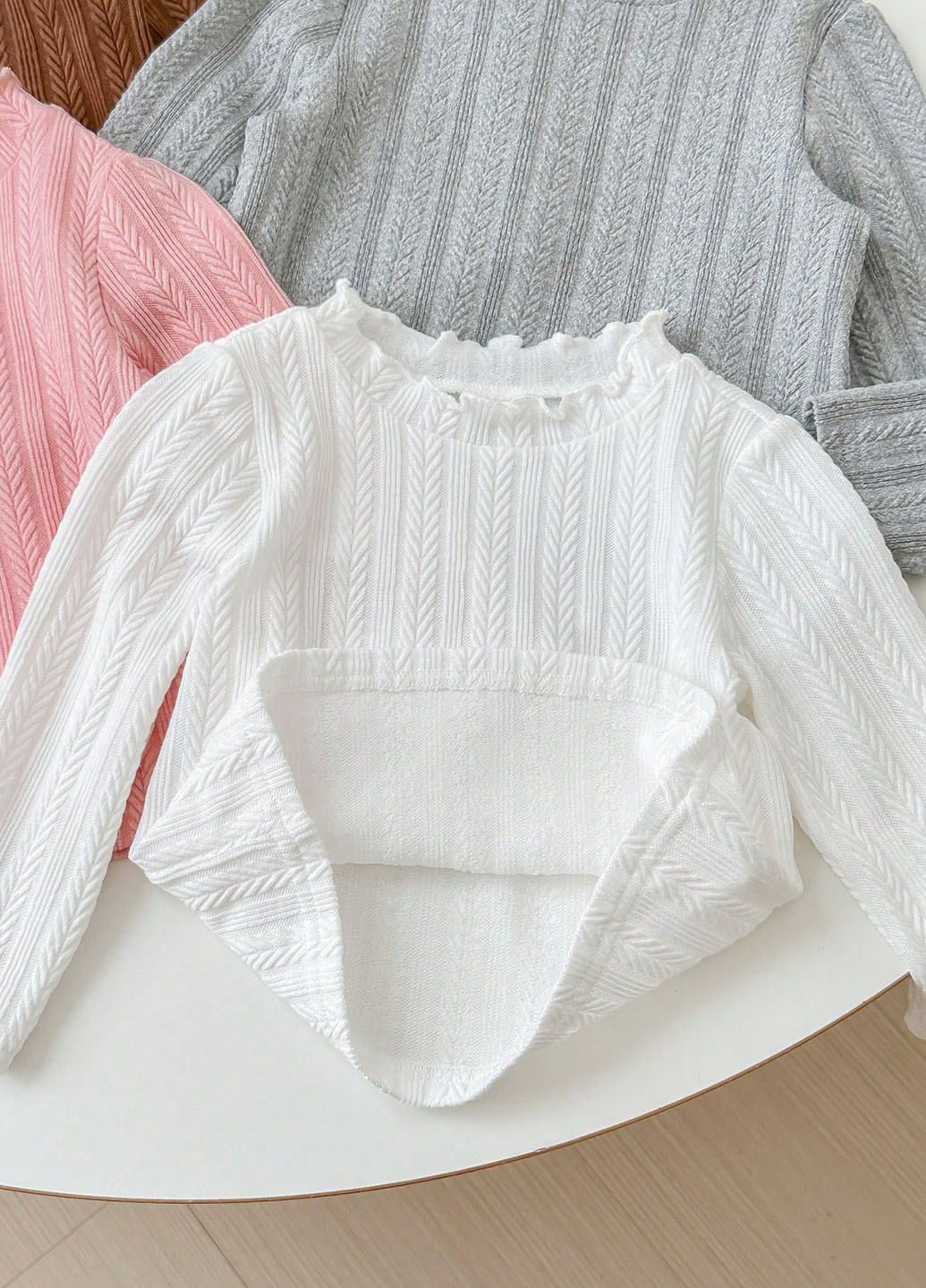 Разноцветный демисезонный кэжуал лонгслив SHEIN однотонный