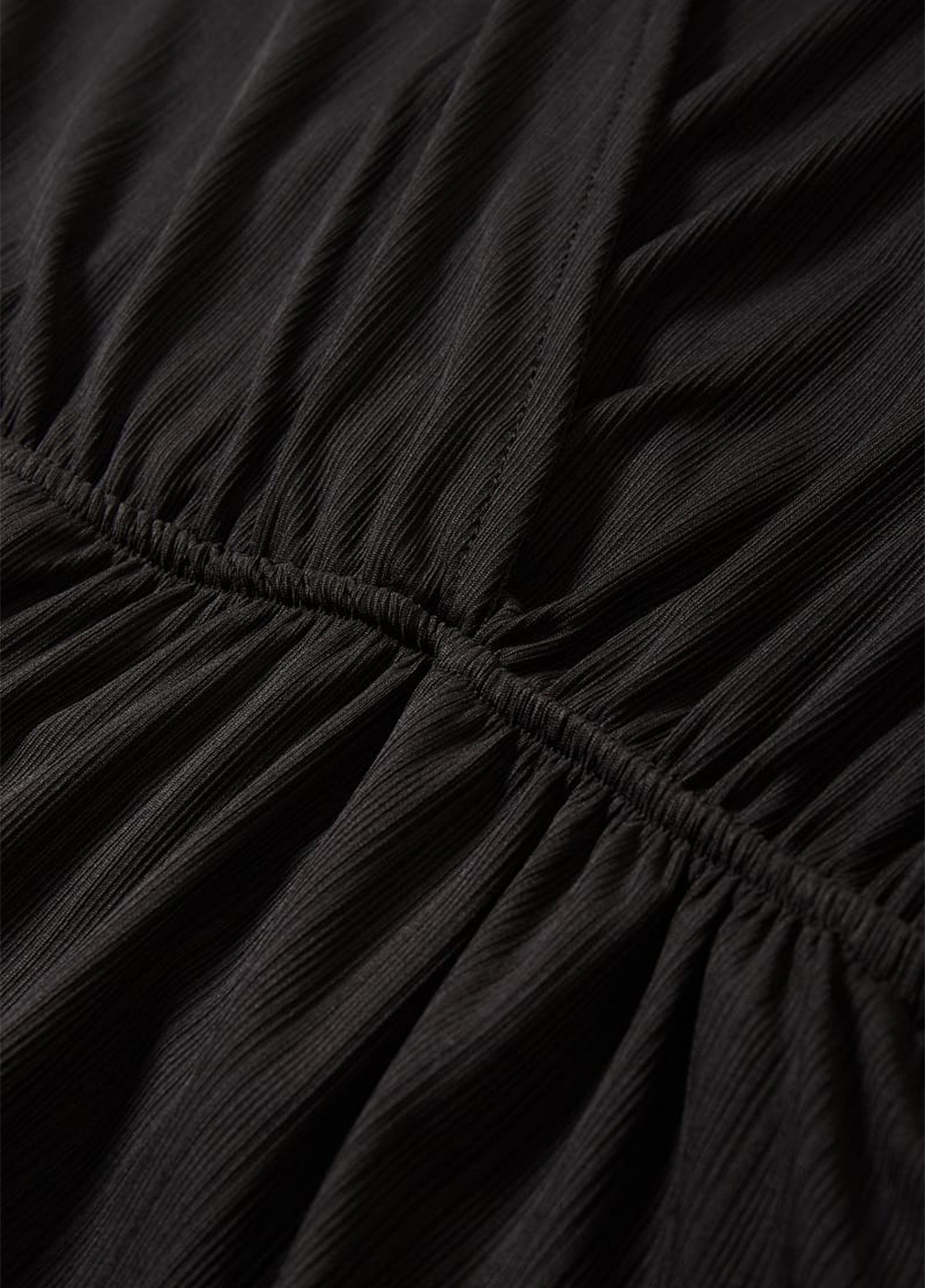 Чёрная блуза на запах C&A